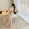 フラワーパフスリーブセットアップ﻿﻿﻿﻿ 5993-画像4-韓国ファッション通販POPREA［ポップリア］