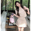 スイートツイードジャケット＆スカート﻿ 6110-画像4-韓国ファッション通販POPREA［ポップリア］