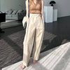 ハイウエストビジョワイドパンツ﻿ 6045-画像4-韓国ファッション通販POPREA［ポップリア］