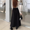 ベルト付きボックスプリーツロングスカート﻿﻿﻿ 6257-画像4-韓国ファッション通販POPREA［ポップリア］