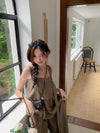 ワイドパンツサロペット 6067-画像4-韓国ファッション通販POPREA［ポップリア］