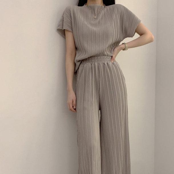 ドレープワイドセットアップ 6012-画像4-韓国ファッション通販POPREA［ポップリア］