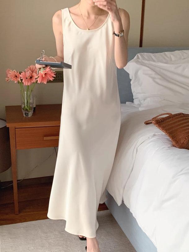 バックオープンリボンワンピース﻿ 6097-画像4-韓国ファッション通販POPREA［ポップリア］