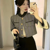 テーラードショート丈ジャケット﻿ 6205-画像5-韓国ファッション通販POPREA［ポップリア］