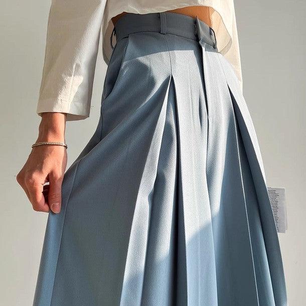 インバーテッドプリーツフレアパンツ 6460-画像5-韓国ファッション通販POPREA［ポップリア］