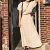 パフスリーブショートT＆スカート﻿ 6638-画像5-韓国ファッション通販POPREA［ポップリア］