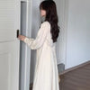 ロングスリーブAラインワンピース 6464-画像6-韓国ファッション通販POPREA［ポップリア］