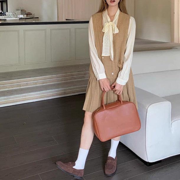 レースリボンフェミニンブラウス﻿ 6225-画像6-韓国ファッション通販POPREA［ポップリア］