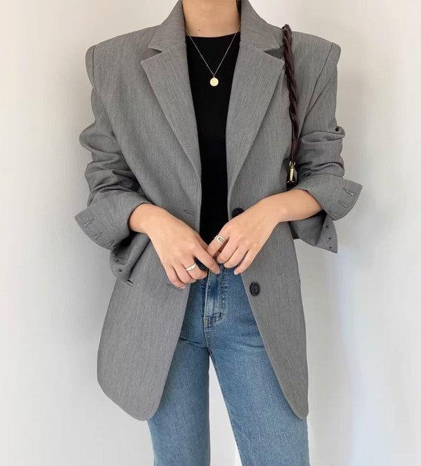 テラードカラージャケット﻿ 6527-画像6-韓国ファッション通販POPREA［ポップリア］