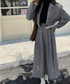 ヘリンボーンショートジャケット 6233-画像6-韓国ファッション通販POPREA［ポップリア］