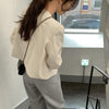 Vネックライトカラーショートジャケット 5921-画像6-韓国ファッション通販POPREA［ポップリア］
