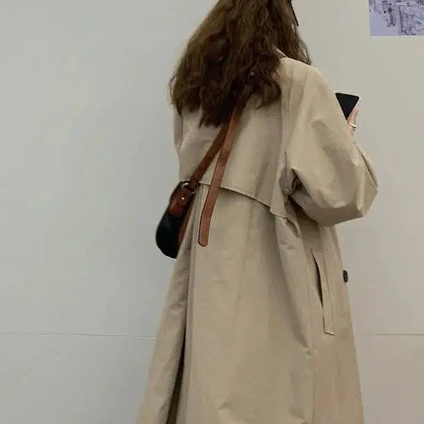 袖コンシャストレンチコート﻿ 6560-画像6-韓国ファッション通販POPREA［ポップリア］