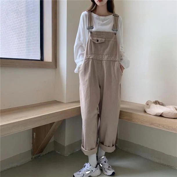 ルーズサロペット 6634