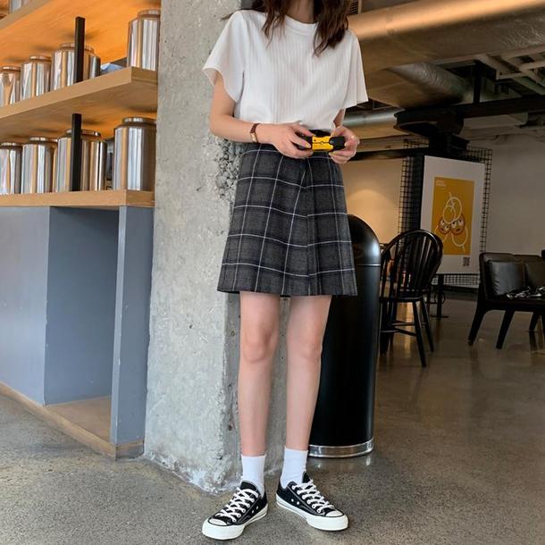 ラウンドネックレトロカラートップス 6722-画像7-韓国ファッション通販POPREA［ポップリア］