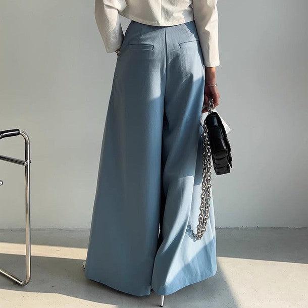 インバーテッドプリーツフレアパンツ 6460-画像7-韓国ファッション通販POPREA［ポップリア］