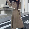 ヘリンボーンハイウエストフレアスカート 6234-画像7-韓国ファッション通販POPREA［ポップリア］