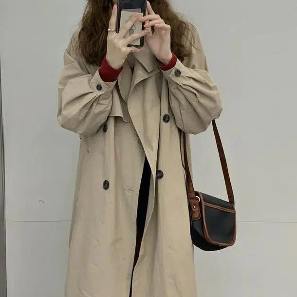 袖コンシャストレンチコート﻿ 6560-画像7-韓国ファッション通販POPREA［ポップリア］