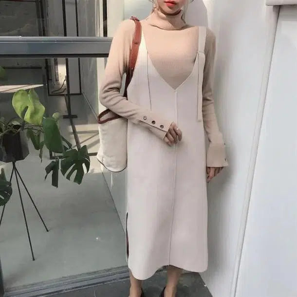 袖ボタンハイネックニット 6416-画像7-韓国ファッション通販POPREA［ポップリア］