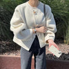 ウール混ボタンノーカラージャケット﻿﻿﻿﻿﻿ 6262-画像7-韓国ファッション通販POPREA［ポップリア］