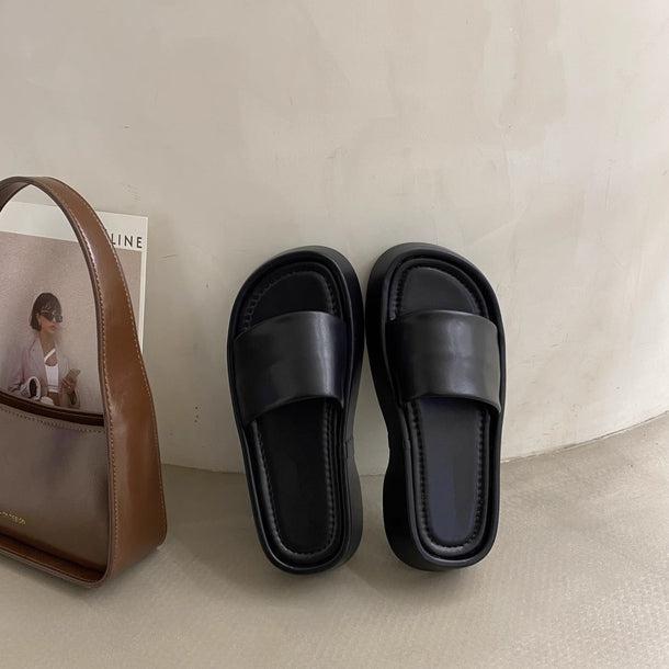 厚底カジュアルベルトサンダル 6064-画像7-韓国ファッション通販POPREA［ポップリア］