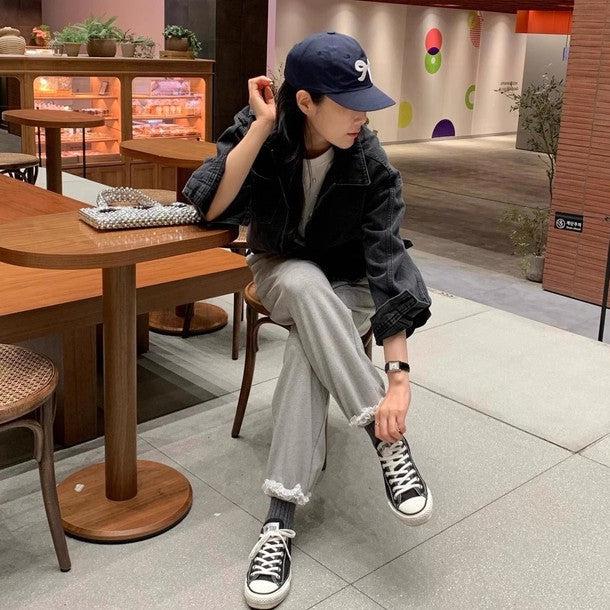 パールコンパクトTシャツ 6536-画像7-韓国ファッション通販POPREA［ポップリア］