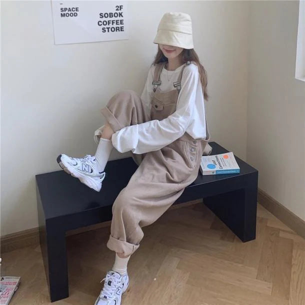 ルーズサロペット 6634