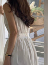 ハイウエストノースリーブワンピース﻿﻿ 6652-画像8-韓国ファッション通販POPREA［ポップリア］