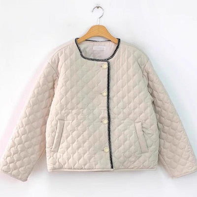 コクーンキルティングジャケット﻿ 6250-画像8-韓国ファッション通販POPREA［ポップリア］