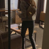 チェック柄ショートジャケット 6356-画像8-韓国ファッション通販POPREA［ポップリア］