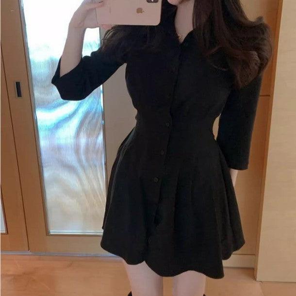 フェミニンカジュアルワンピース﻿ 6562-画像8-韓国ファッション通販POPREA［ポップリア］