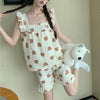 ノースリーブフリルガーリーパジャマ﻿﻿ 5948-画像8-韓国ファッション通販POPREA［ポップリア］