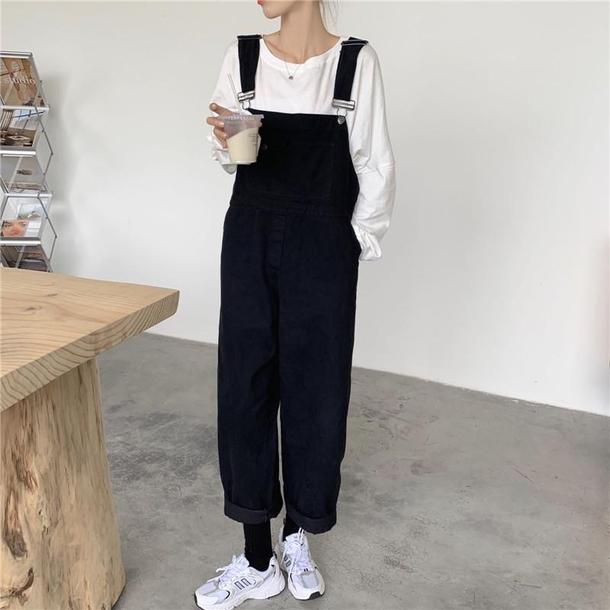 ルーズサロペット 6634