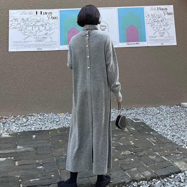 2wayボタンニットワンピース 6396-画像9-韓国ファッション通販POPREA［ポップリア］