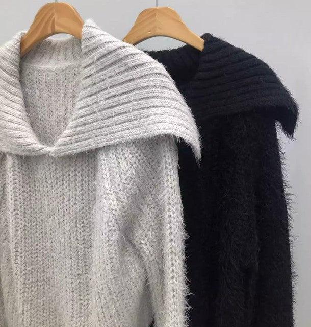 ふわふわビックカラーニット 6332-画像9-韓国ファッション通販POPREA［ポップリア］