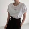 フレンチパールＴシャツ 5995-画像9-韓国ファッション通販POPREA［ポップリア］