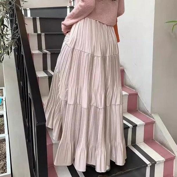 ティアードプリーツスカート 6555-画像9-韓国ファッション通販POPREA［ポップリア］