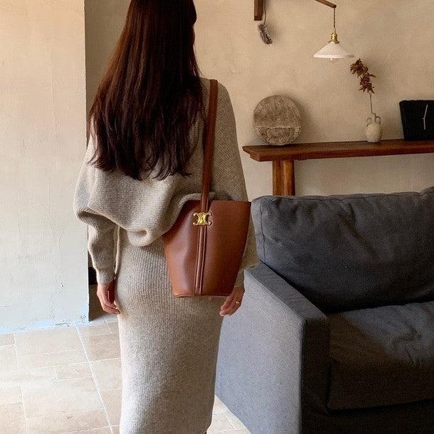 ニットボレロ＆キャミニットワンピース 6316-画像9-韓国ファッション通販POPREA［ポップリア］