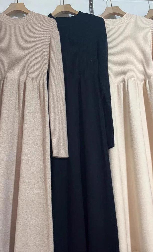 ハイネックリブニットワンピース 6353-画像9-韓国ファッション通販POPREA［ポップリア］