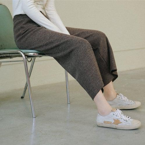 フリースワイドレッグパンツ 6417-画像9-韓国ファッション通販POPREA［ポップリア］