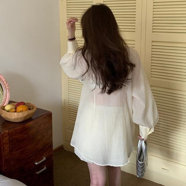 フレンチタイプリーツスリムセットアップ 6011-画像9-韓国ファッション通販POPREA［ポップリア］