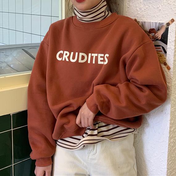 フレンチロゴトレーナー﻿﻿ 6514-画像9-韓国ファッション通販POPREA［ポップリア］