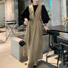 ウエストギャザージャンパースカート 6196-画像1-韓国ファッション通販POPREA［ポップリア］