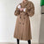 ボリューム袖ダブルブレストトレンチコート﻿ 6509-画像1-韓国ファッション通販POPREA［ポップリア］