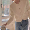 ツイードシルバーボタンジャケット﻿ 6440-画像1-韓国ファッション通販POPREA［ポップリア］