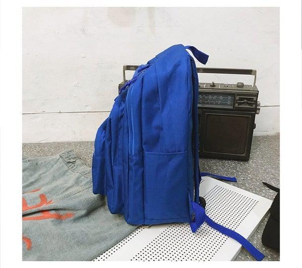 スクールスクエアリュック 6711-black_即納6711-画像10-韓国ファッション通販POPREA［ポップリア］