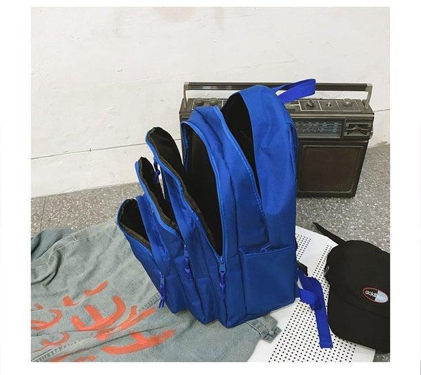 スクールスクエアリュック 6711-black_即納6711-画像11-韓国ファッション通販POPREA［ポップリア］