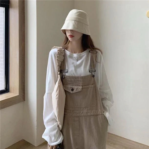 ルーズサロペット 6634