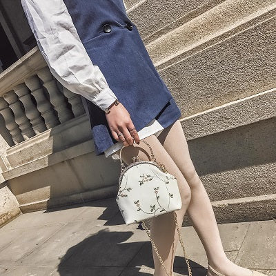 ヴィンテージレースフラワーがま口バッグ 1533の商品画像_3