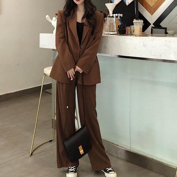 メンズライクスーツセットアップ 3158-画像1-POPREA