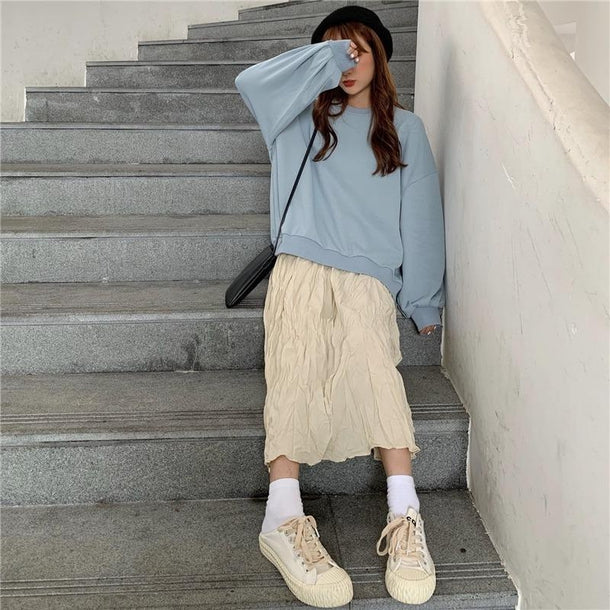 バックリボンスウェット 3179-お取り寄せ3179-画像7-韓国ファッション通販POPREA［ポップリア］